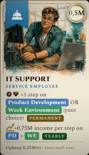 A card from the game